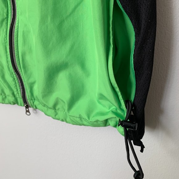 ✔︎ Nike Vintage 90s Lime Green Vest - Picture 3 of 7